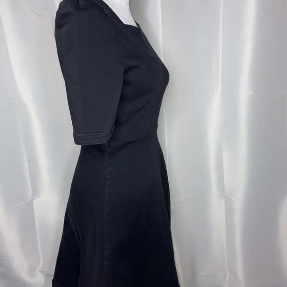 Habitual Kids Puff Sleeve Girls Dress - Black size 14 - Picture 4 of 11